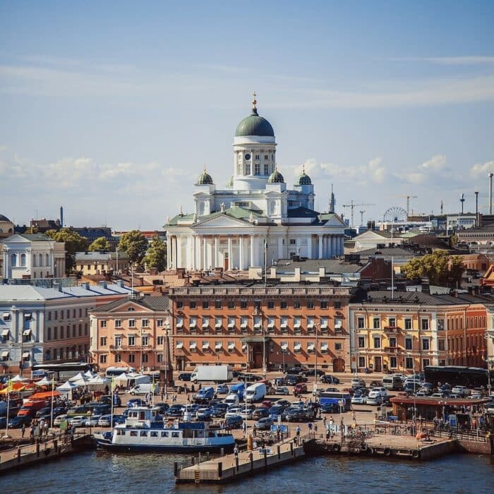 One of the great cities of Europe, Helsinki, Finland.